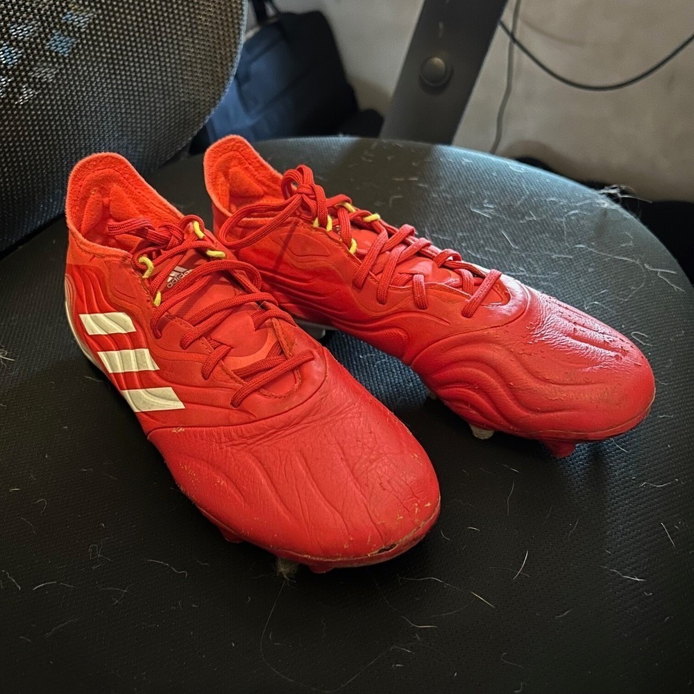 Adidas Copa Sense.2 Soccer Cleats Red/White Men's Size 6.5 T37